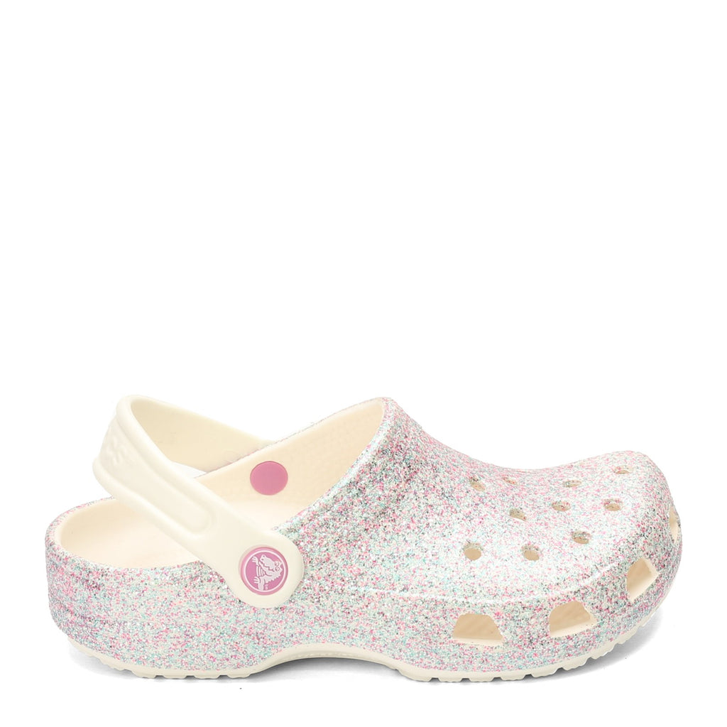 Girl's Crocs, Classic Clog - Little Kid & Big Kid WHITE 205441-159 K