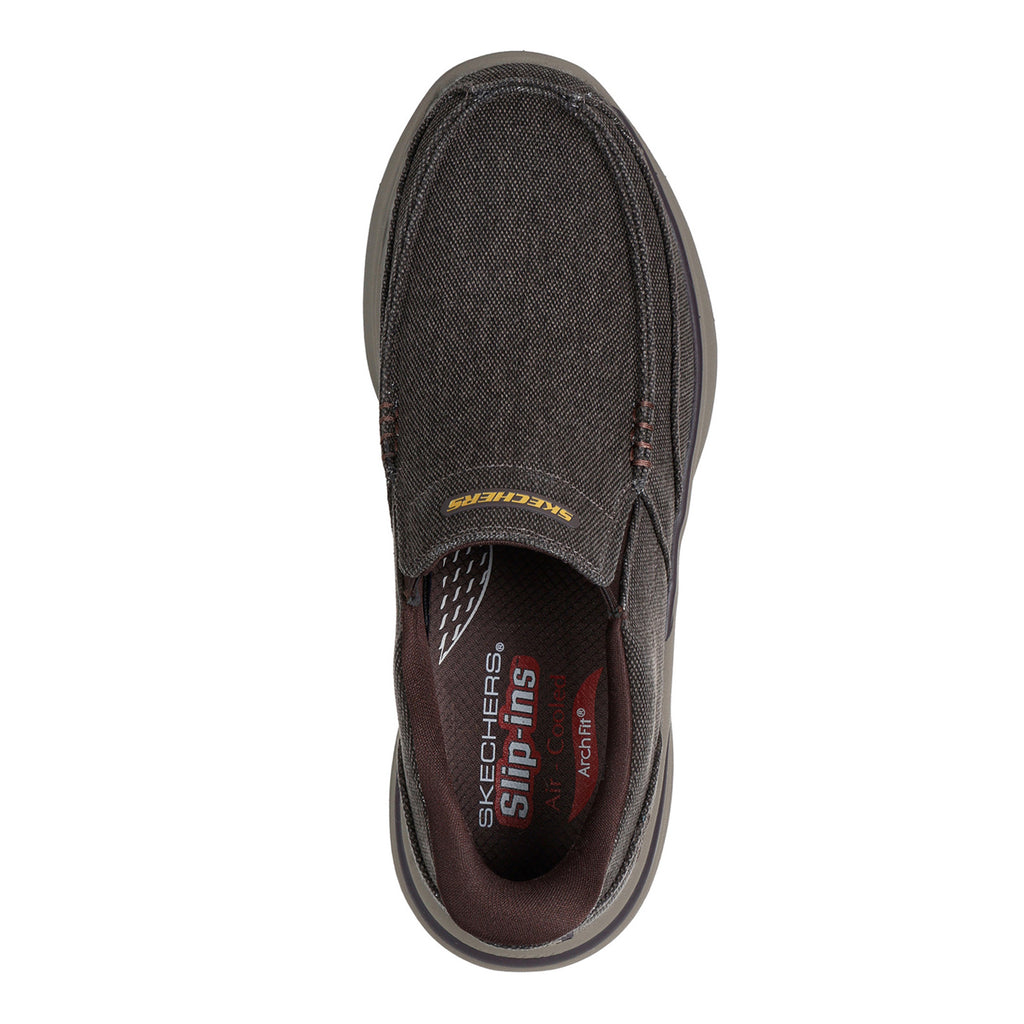 Men's Skechers Slip-ins: Arch Fit Superior - Talbert Sneaker CHOCOLATE 205490-CHOC