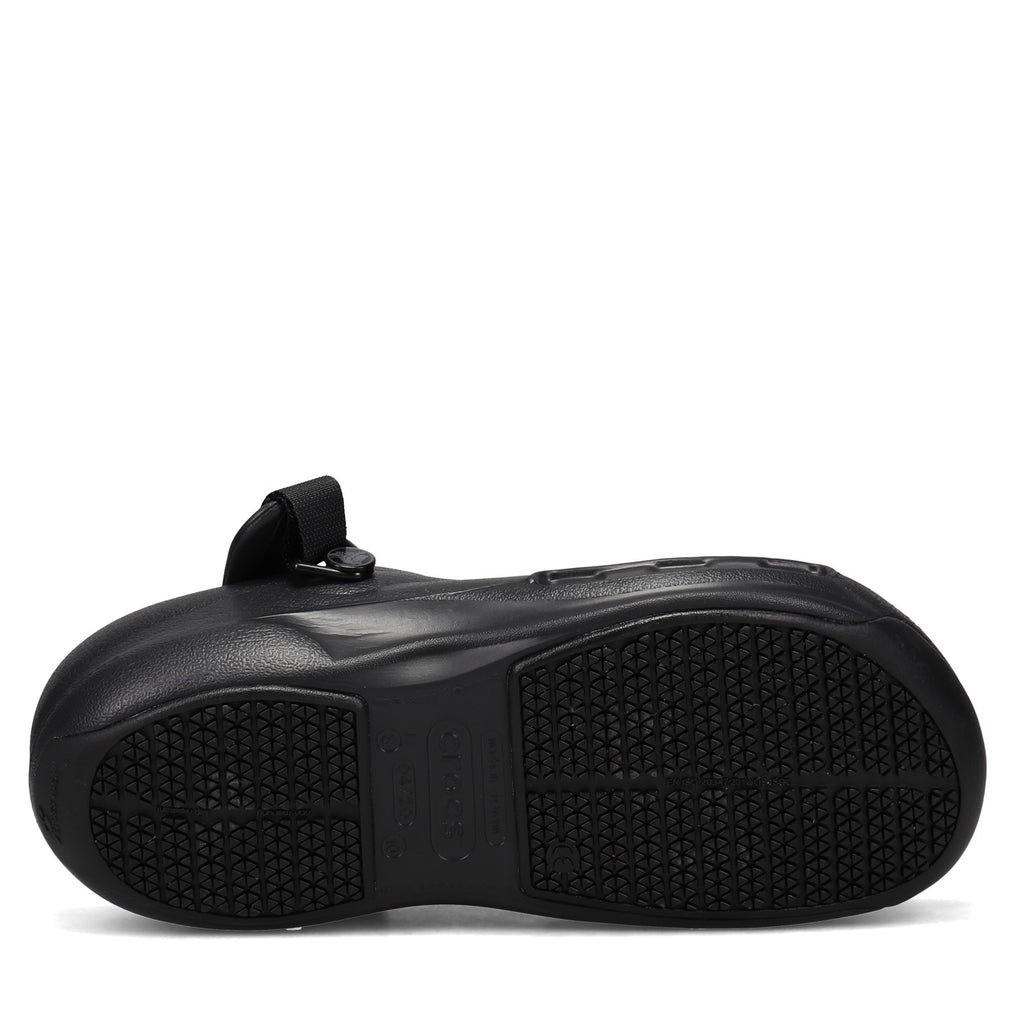 Unisex Crocs Bistro Pro LiteRide Work Clog BLACK 205669-001