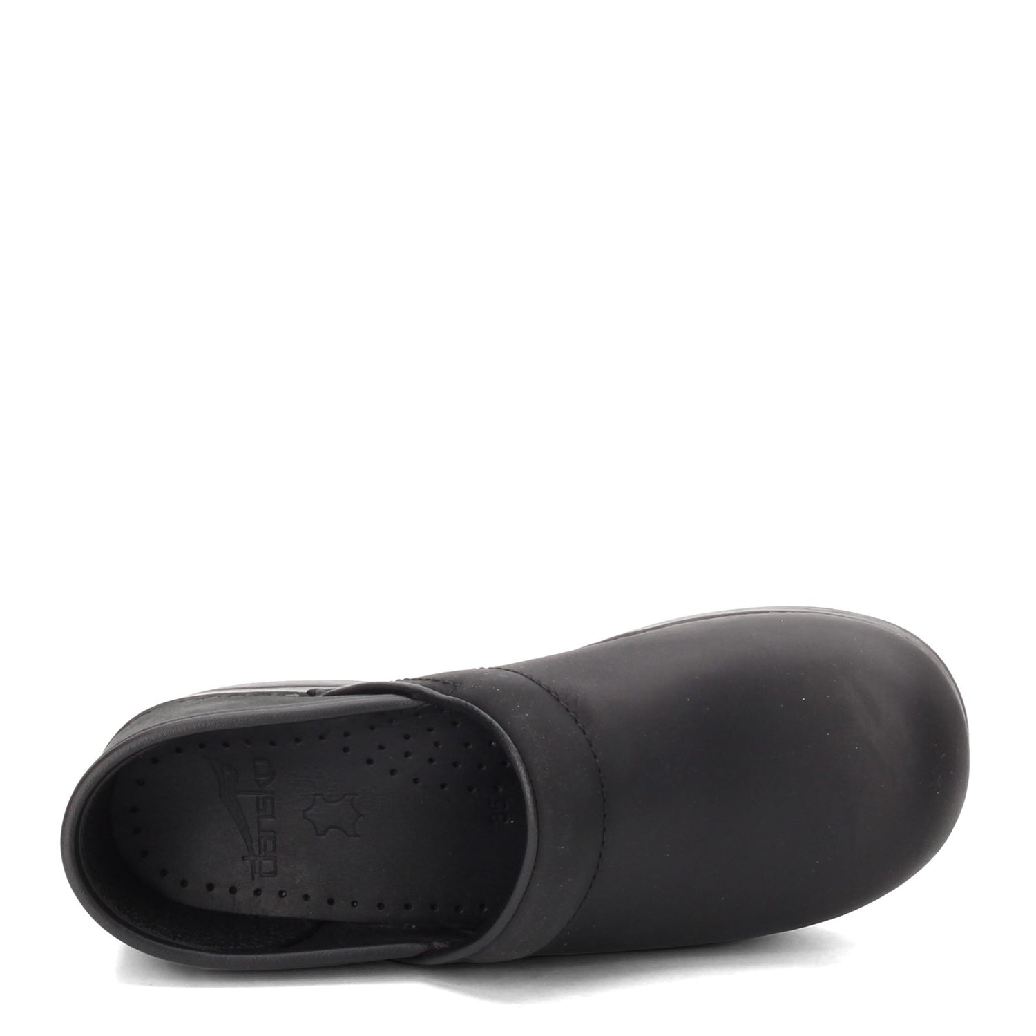 Peltz Shoes  Women's Dansko Professional Clog Black Oiled 206-020202