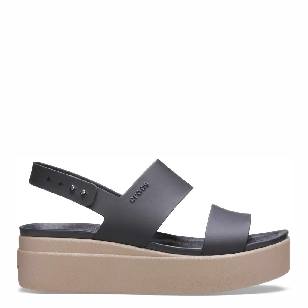 [POS] Women's Crocs Brooklyn Sandal BLACK MUSHROOM 206453-07H-POS