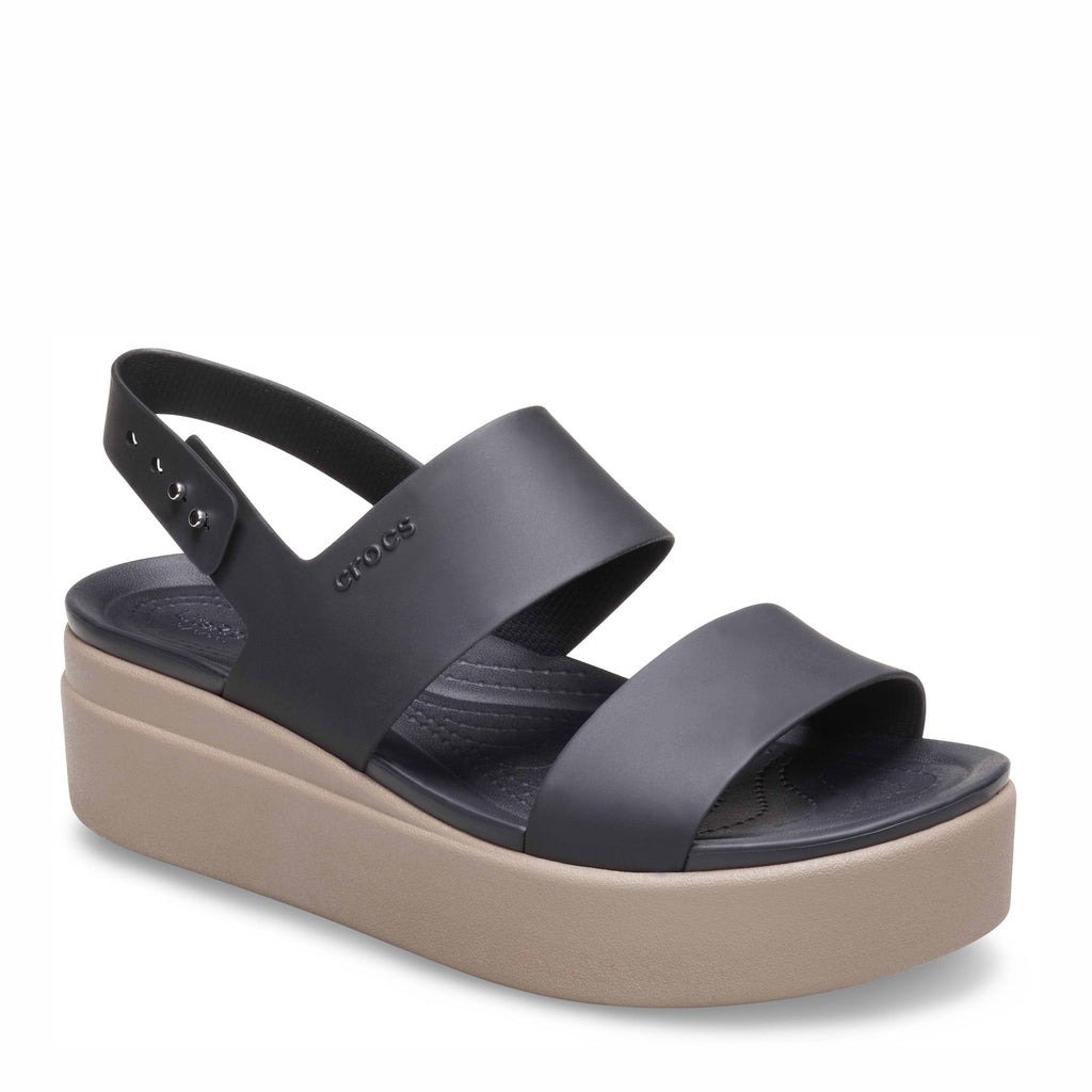 [POS] Women's Crocs Brooklyn Sandal BLACK MUSHROOM 206453-07H-POS