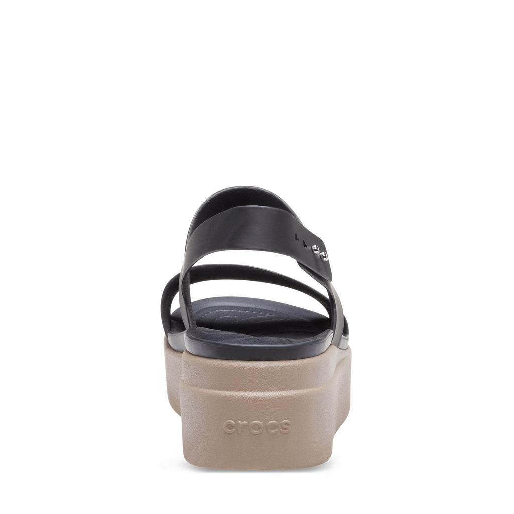 [POS] Women's Crocs Brooklyn Sandal BLACK MUSHROOM 206453-07H-POS