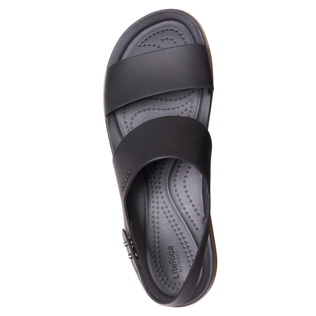 [POS] Women's Crocs Brooklyn Sandal BLACK MUSHROOM 206453-07H-POS