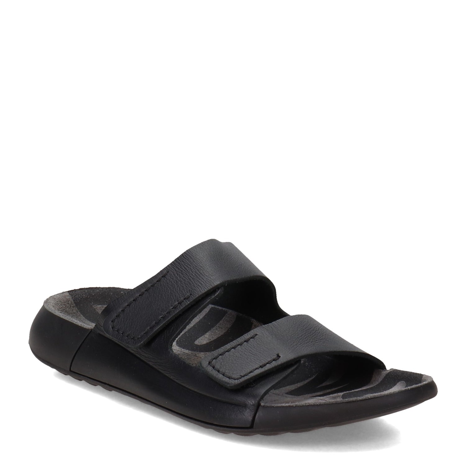 Peltz Shoes  Women's Ecco 2nd Cozmo Sandal BLACK 206823-01001