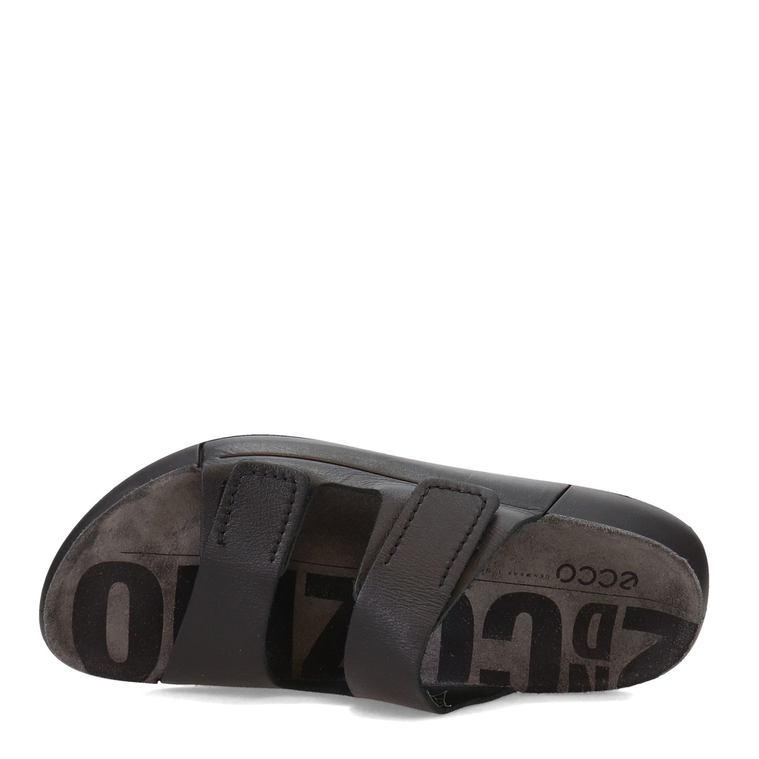 Peltz Shoes  Women's Ecco 2nd Cozmo Sandal BLACK 206823-01001