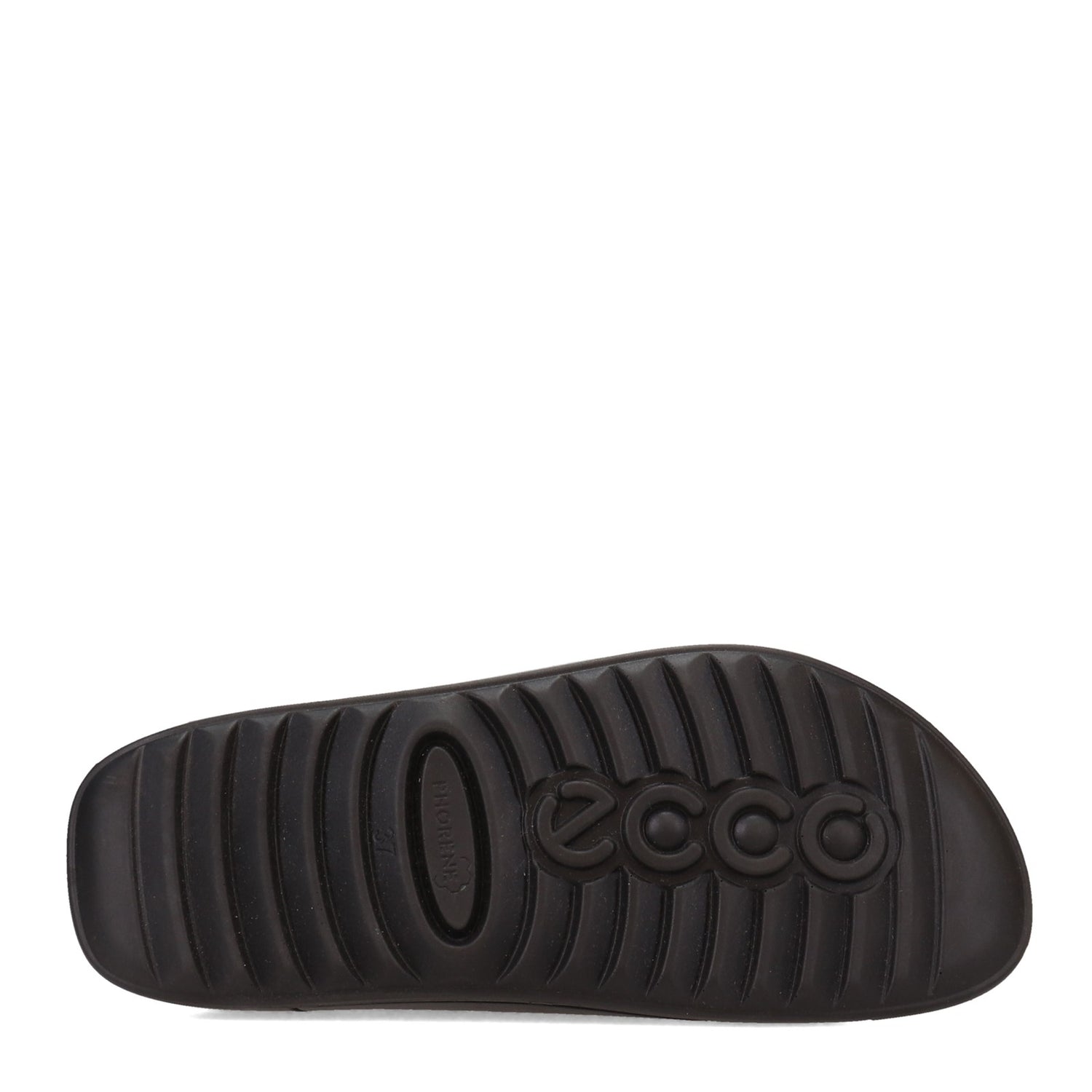 Peltz Shoes  Women's Ecco 2nd Cozmo Sandal BLACK 206823-01001