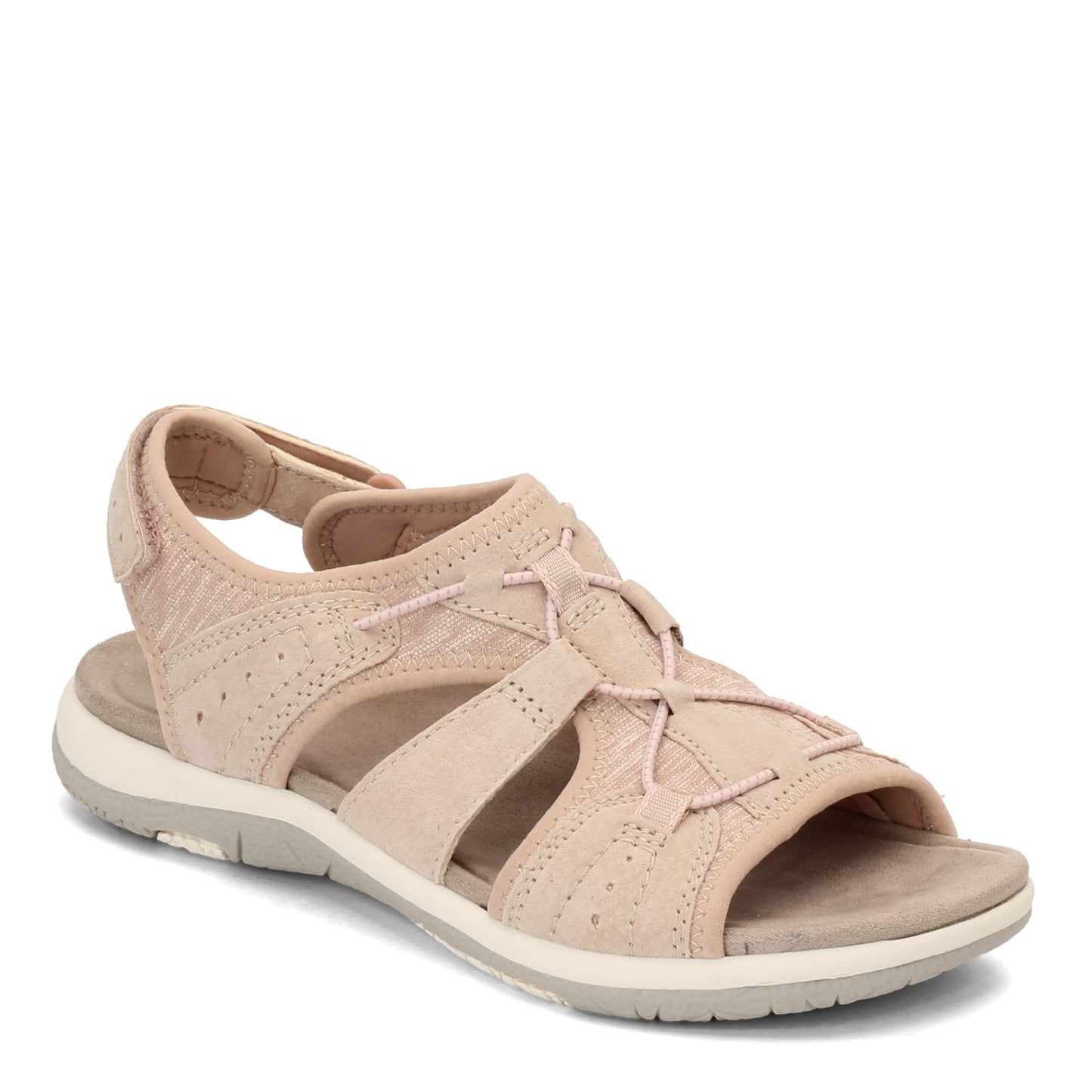 Peltz Shoes  Women's Earth Origins Savoy Siena Sandal BLUSH 206993W-670