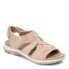 Peltz Shoes  Women's Earth Origins Savoy Siena Sandal BLUSH 206993W-670