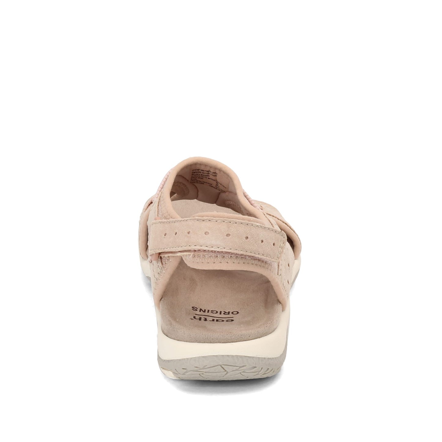 Peltz Shoes  Women's Earth Origins Savoy Siena Sandal BLUSH 206993W-670