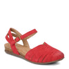 Peltz Shoes  Women's Earth Origins Palomos Peyton Sandal RED 207019W-600