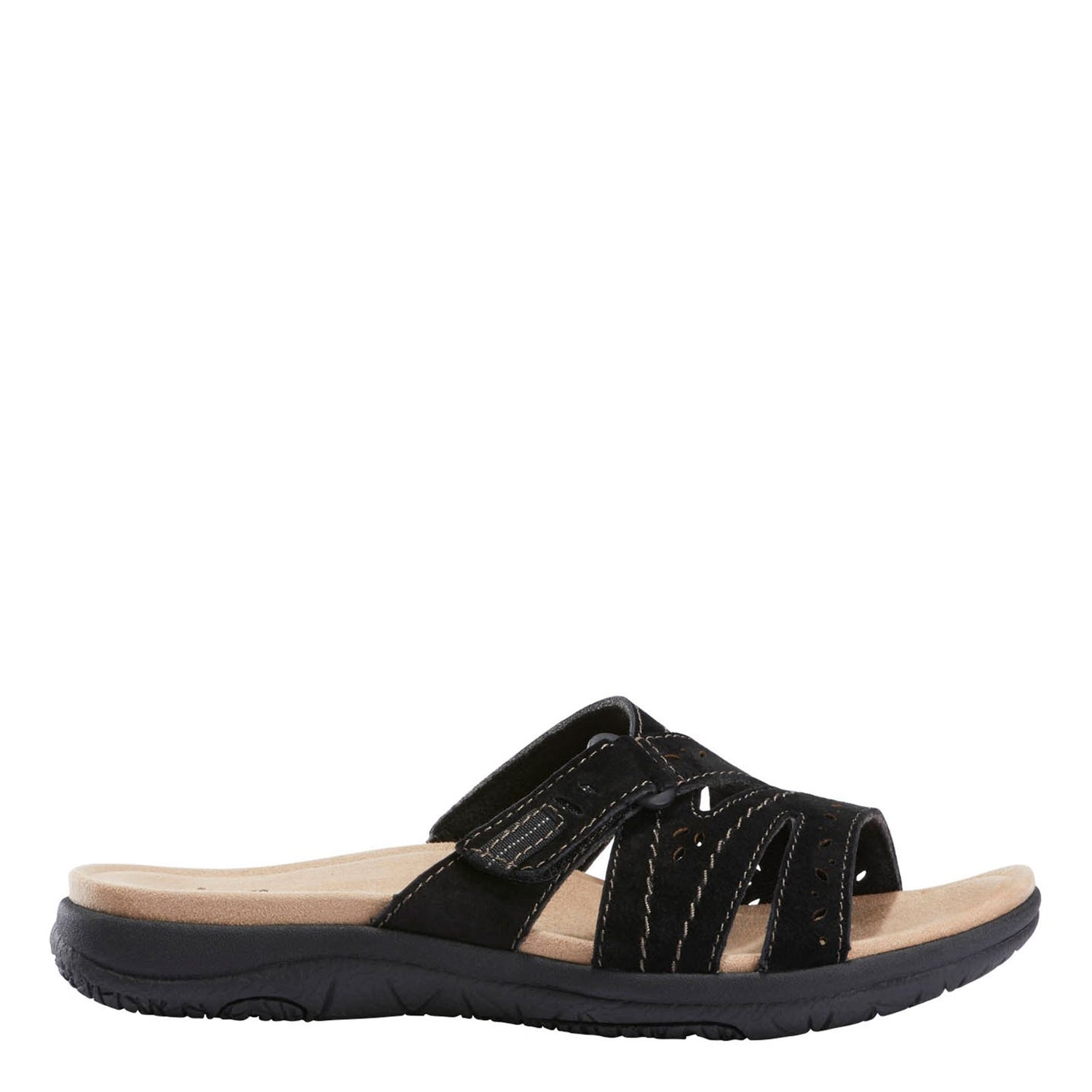 Peltz Shoes  Women's Earth Origins Savoy Shantel Sandal BLACK 207025W-001