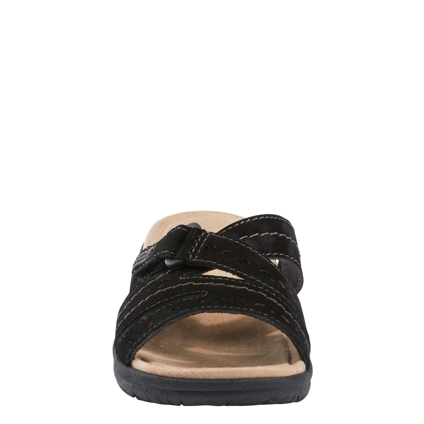 Peltz Shoes  Women's Earth Origins Savoy Shantel Sandal BLACK 207025W-001