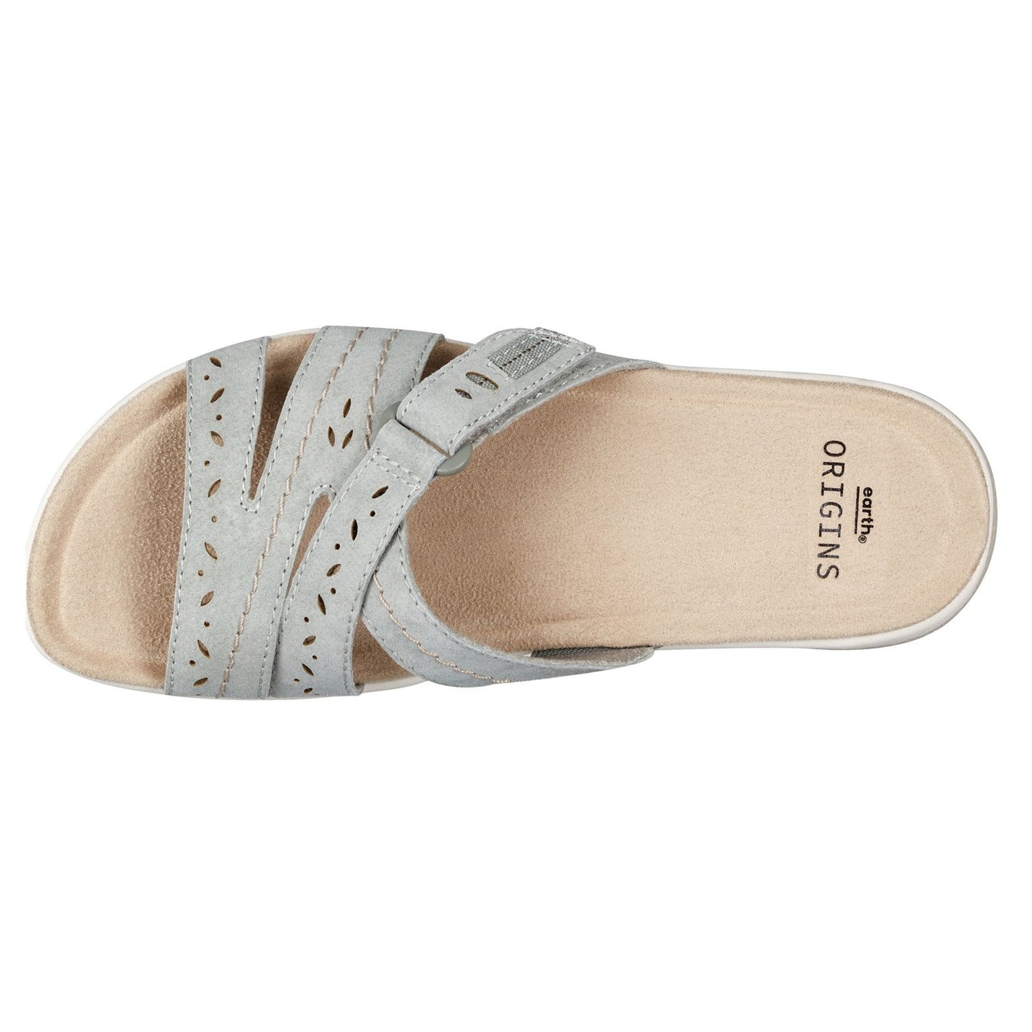 Peltz Shoes  Women's Earth Origins Savoy Shantel Sandal GREEN 207025W-329