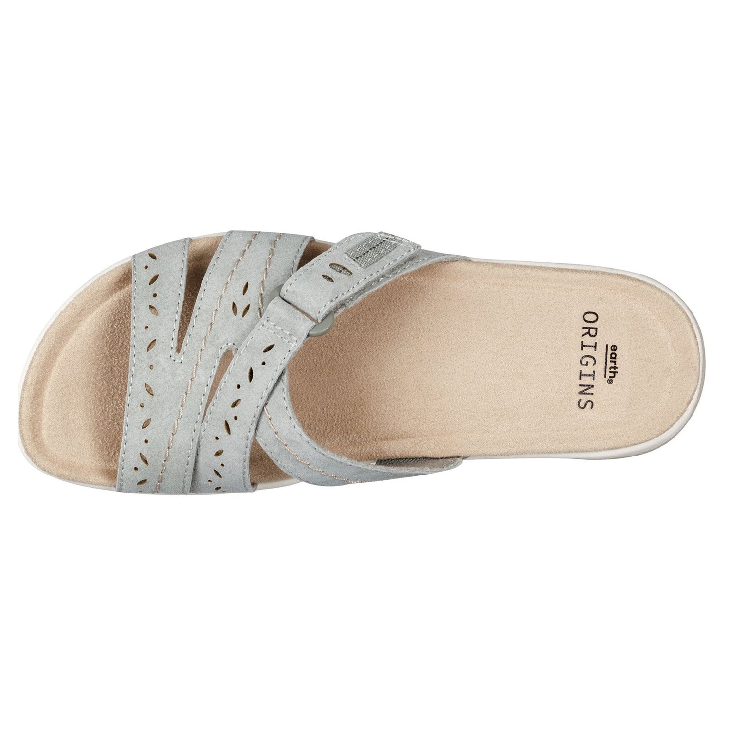 Peltz Shoes  Women's Earth Origins Savoy Shantel Sandal GREEN 207025W-329