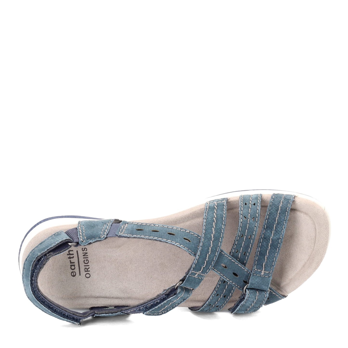 Peltz Shoes  Women's Earth Origins Savoy Sammie Sandal NAVY 207026W-401