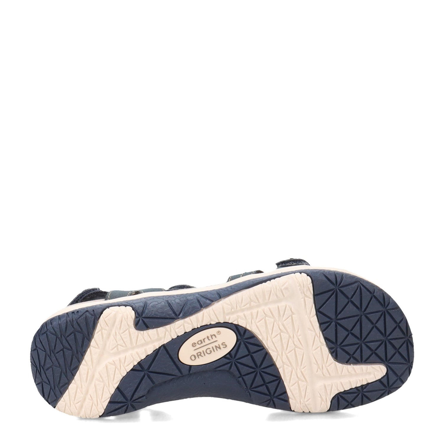 Peltz Shoes  Women's Earth Origins Sailor Sandal NAVY 207026W-NAVY