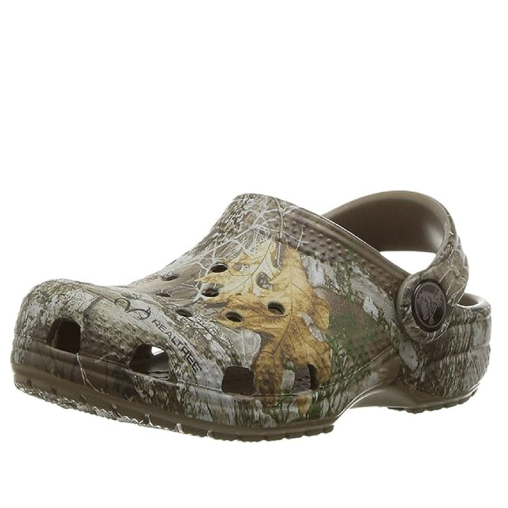 Boy's Crocs Realtree Camouflage Classic Clog KHAKI 207093-260