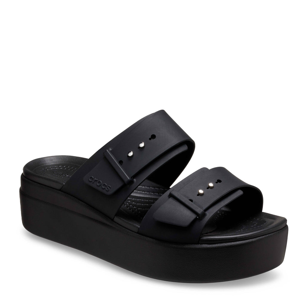 Women's Crocs Brooklyn Buckle Sandal BLACK 207431-001