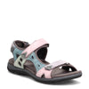 Peltz Shoes  Women's Earth Origins Skylar Sandal PURPLE MULTI 207607W-PURPLE