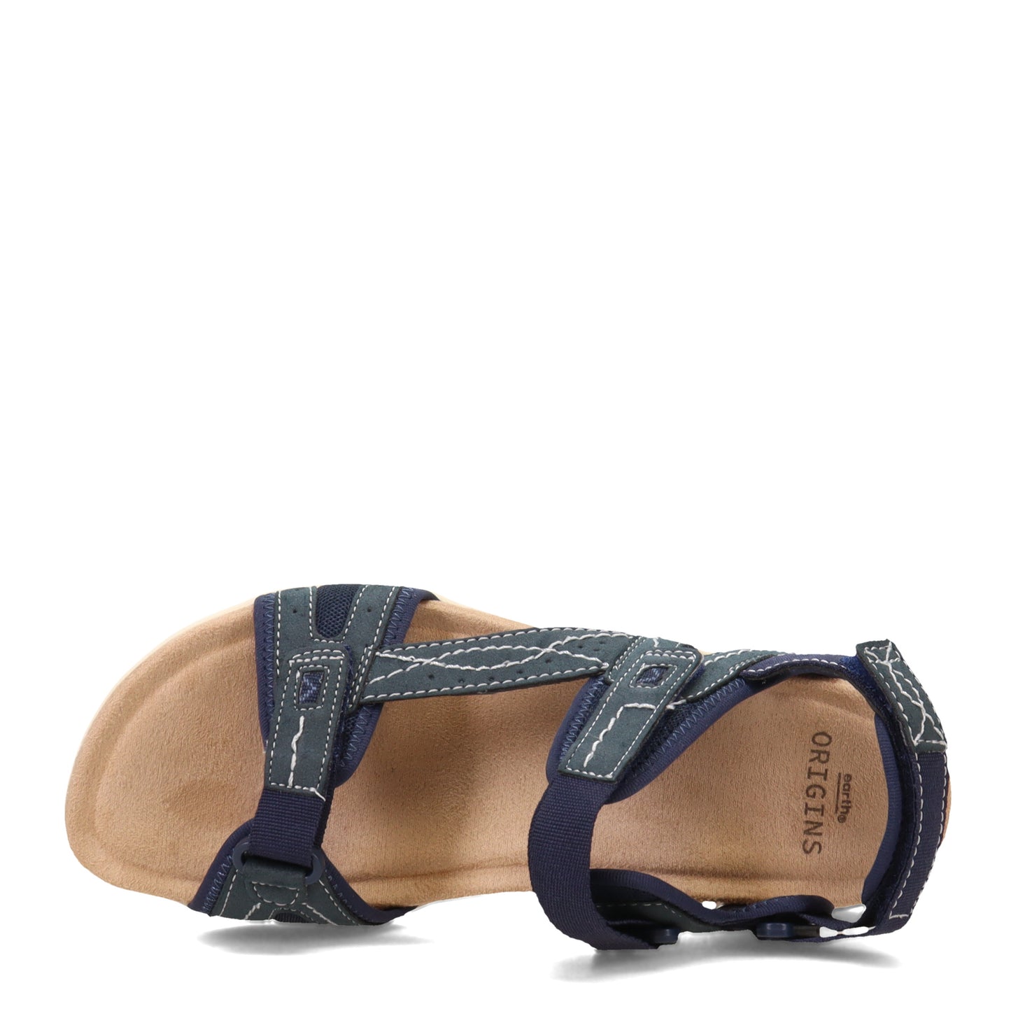 Peltz Shoes  Women's Earth Origins Shayla Sandal NAVY 207633-400