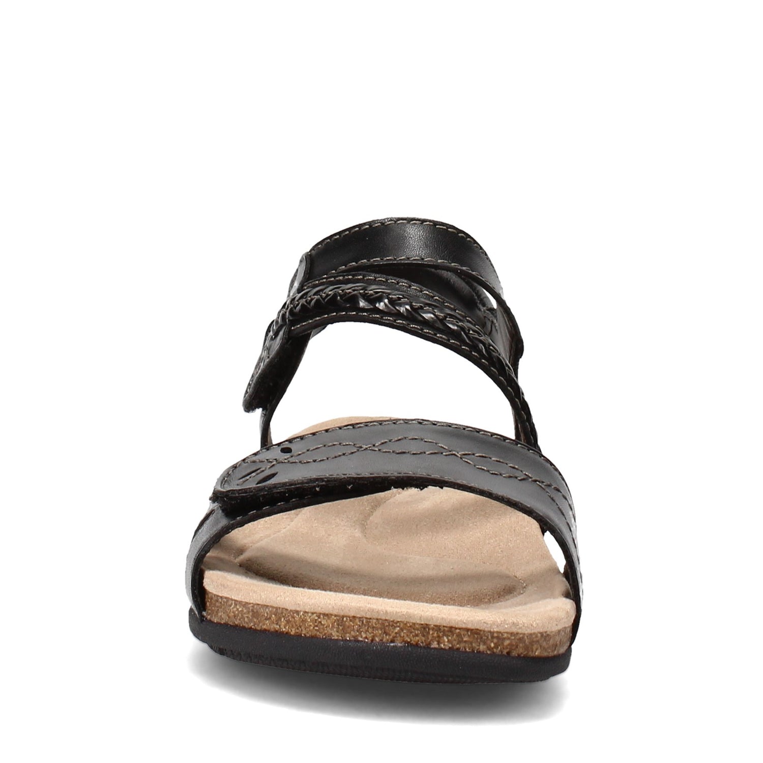 Peltz Shoes  Women's Earth Origins Bria Sandal BLACK 207771W-001