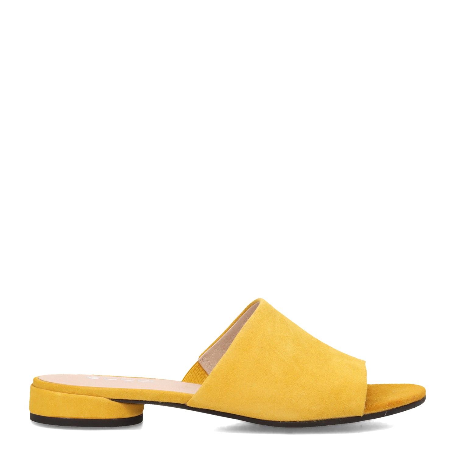 Peltz Shoes  Women's Ecco Flat Slide II Sandal MARIGOLD 208403-05366