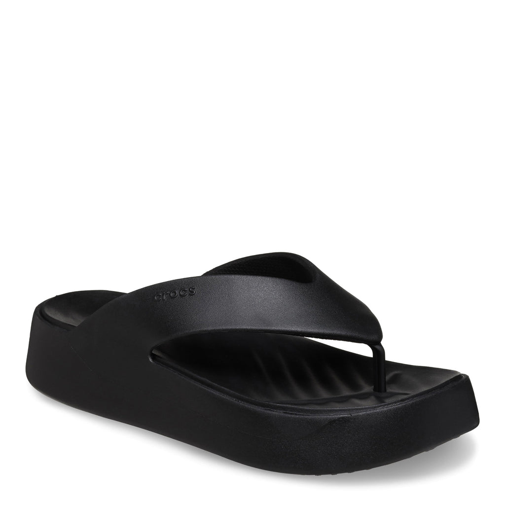 Women's Crocs Getaway Platform Flip Sandal BLACK 209410-001