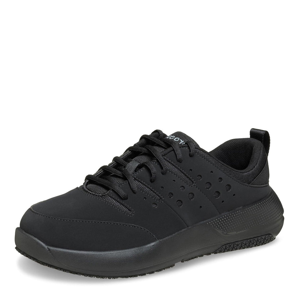 Men's Crocs On the Clock Work Sneaker SOLID BLACK 209475-0WC