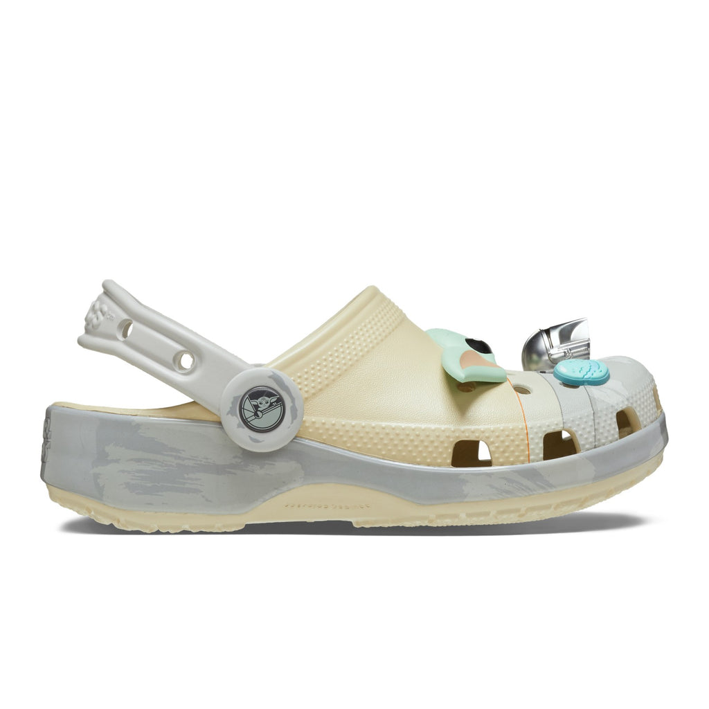 Boy's Crocs, Classic Grogu Clog - Little Kid & Big Kid BONE 209494-2Y2