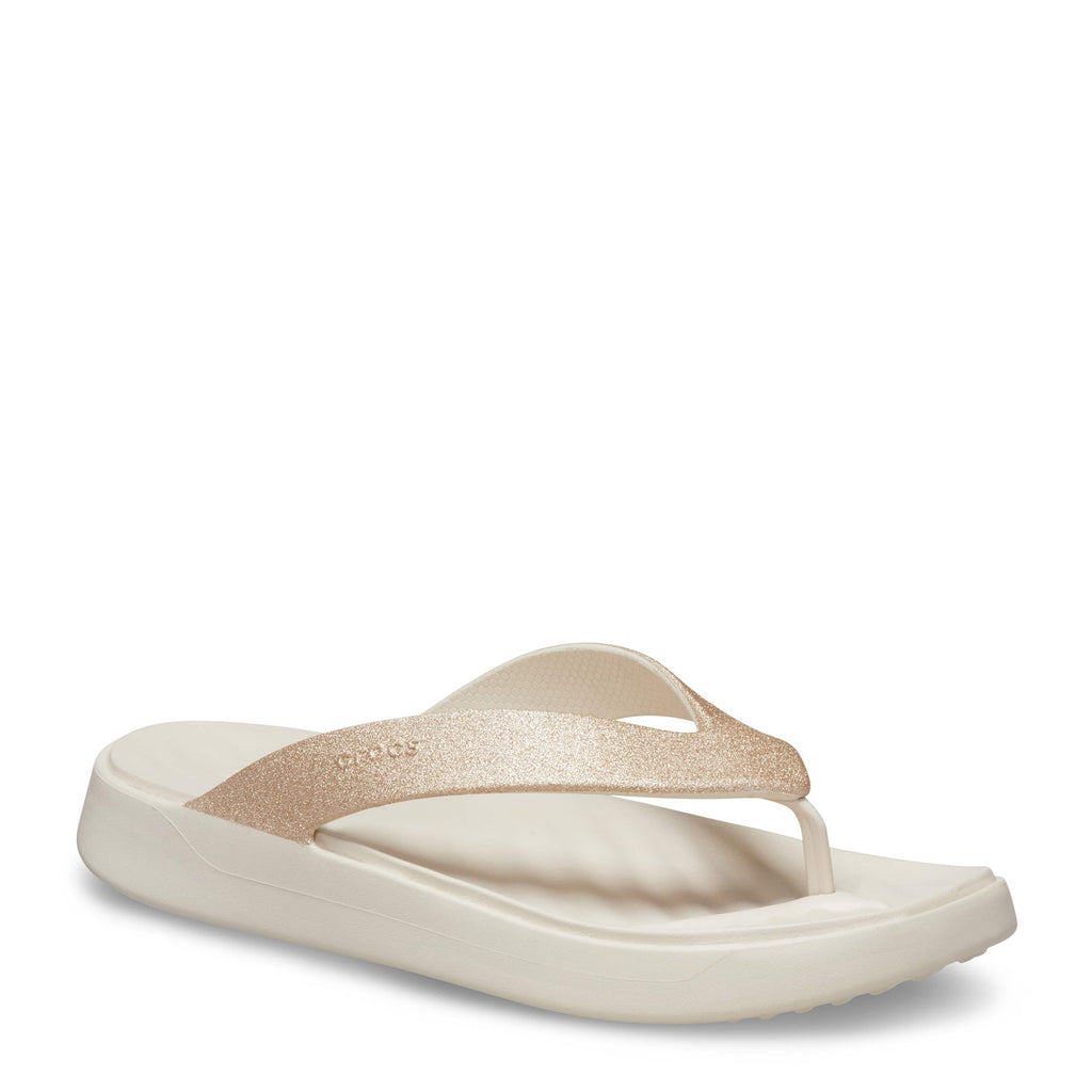 Women's Crocs, Getaway Glitter Flip Sandal