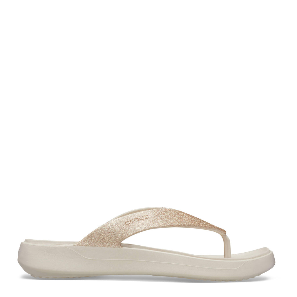 Women's Crocs, Getaway Glitter Flip Sandal