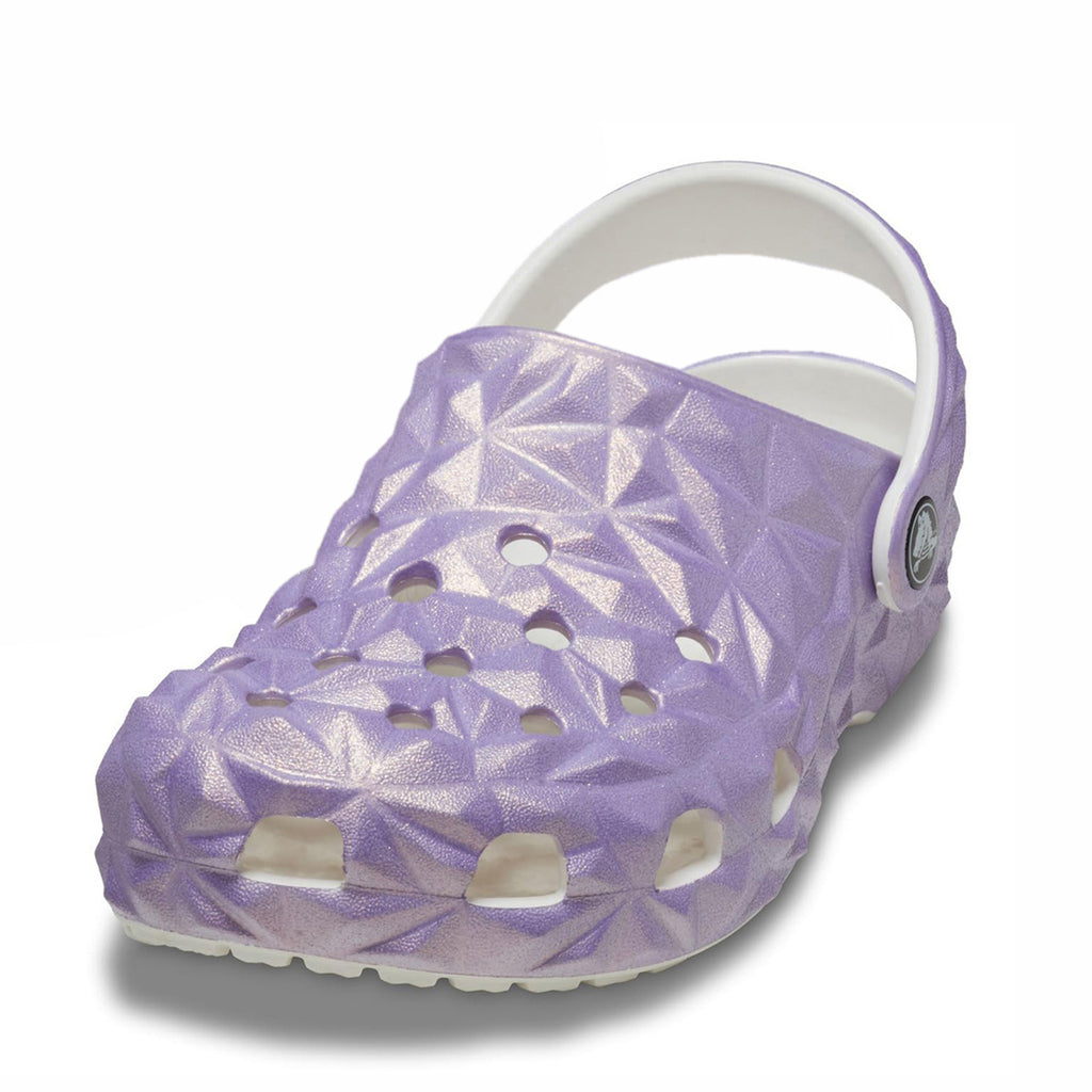 [POS] Girl's Crocs Classic Geometric Clog - Little Kid & Big Kid 209693-100