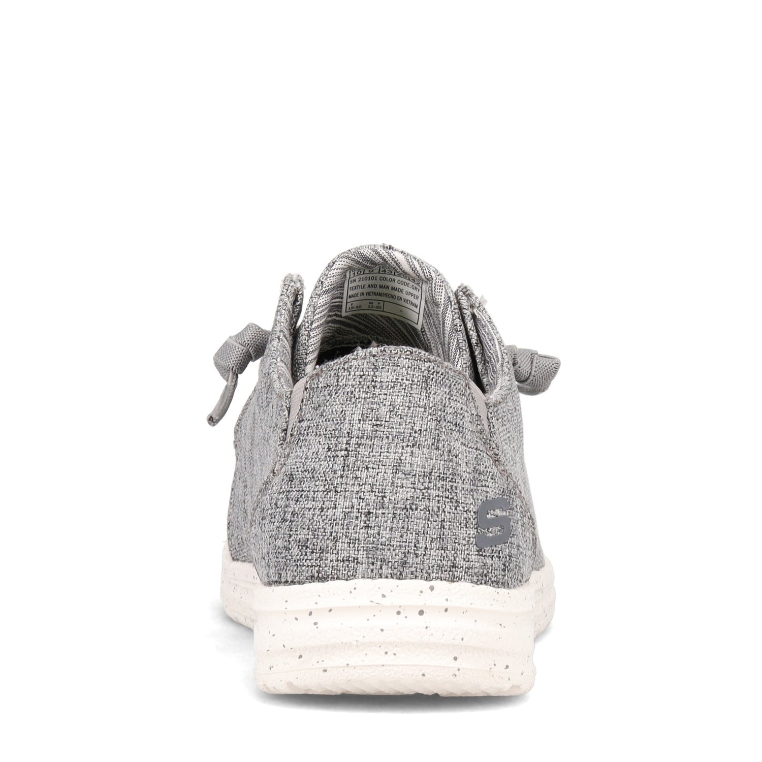 Peltz Shoes  Men's Skechers Relaxed Fit: Melson - Chad Slip-On GRAY 210101-GRY