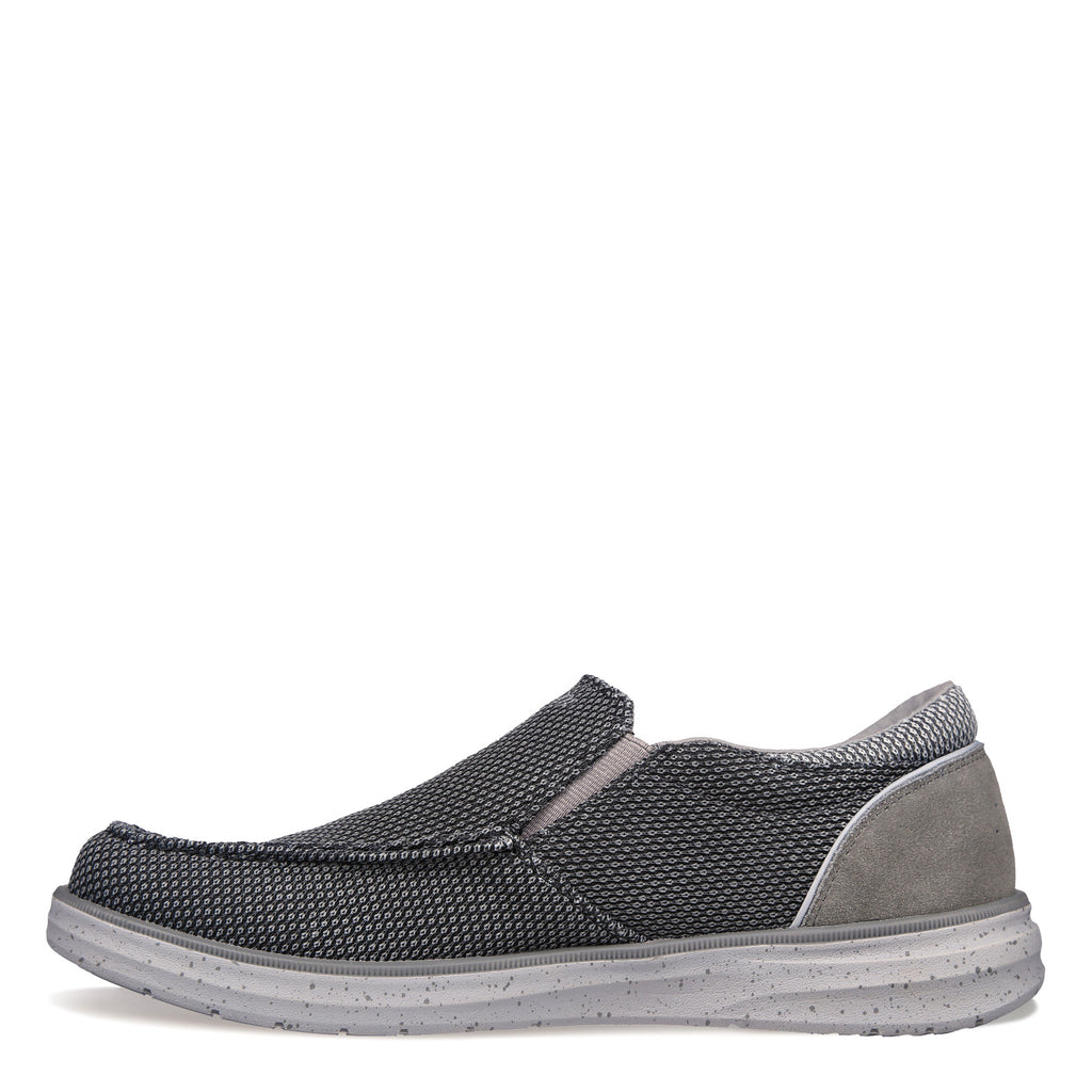 Men's Skechers Relaxed Fit: Morelo - Port Viewer Slip-On BLACK GREY 210493-BKGY