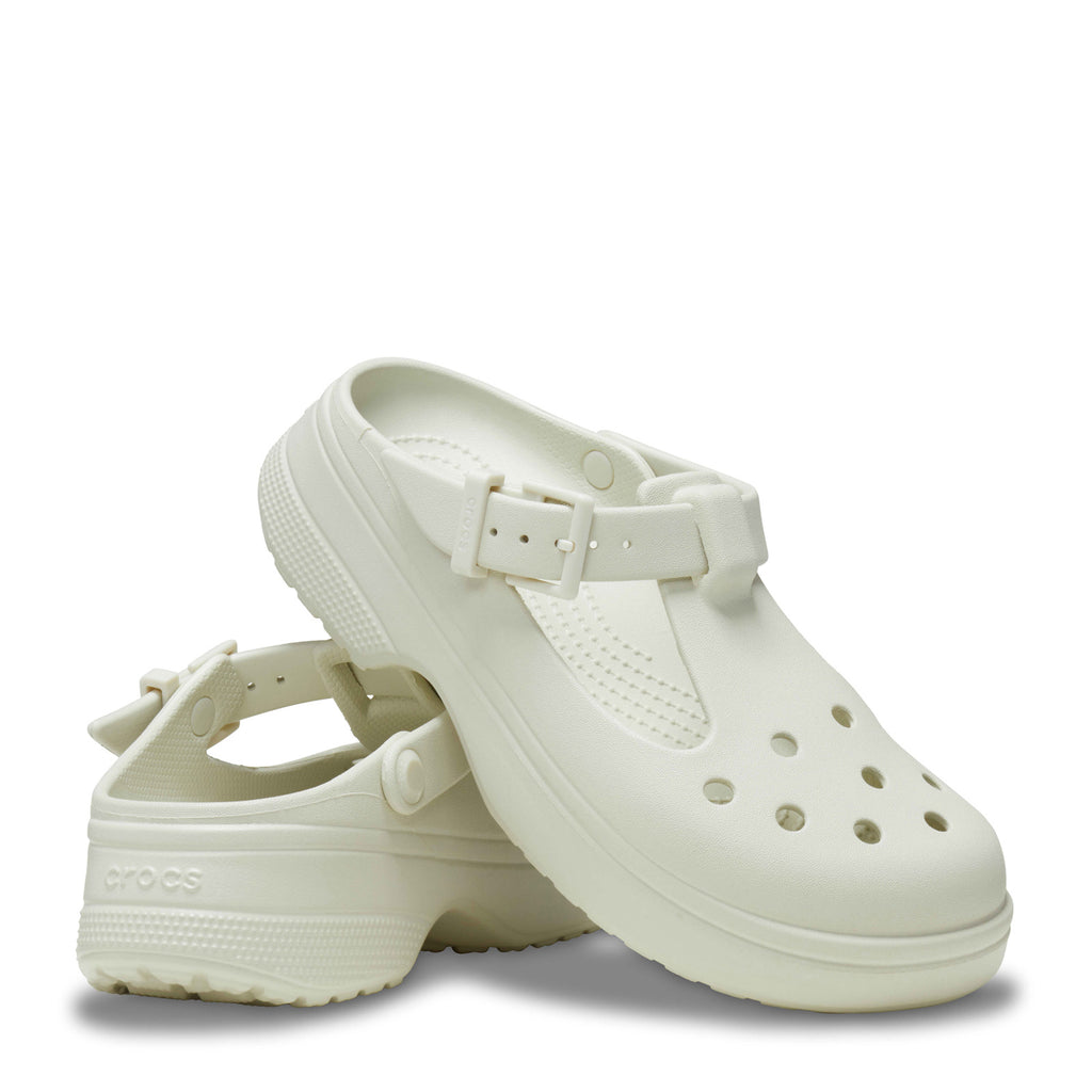 Women's Crocs Classic Mary Jane Clog LINEN 210581-0HZ