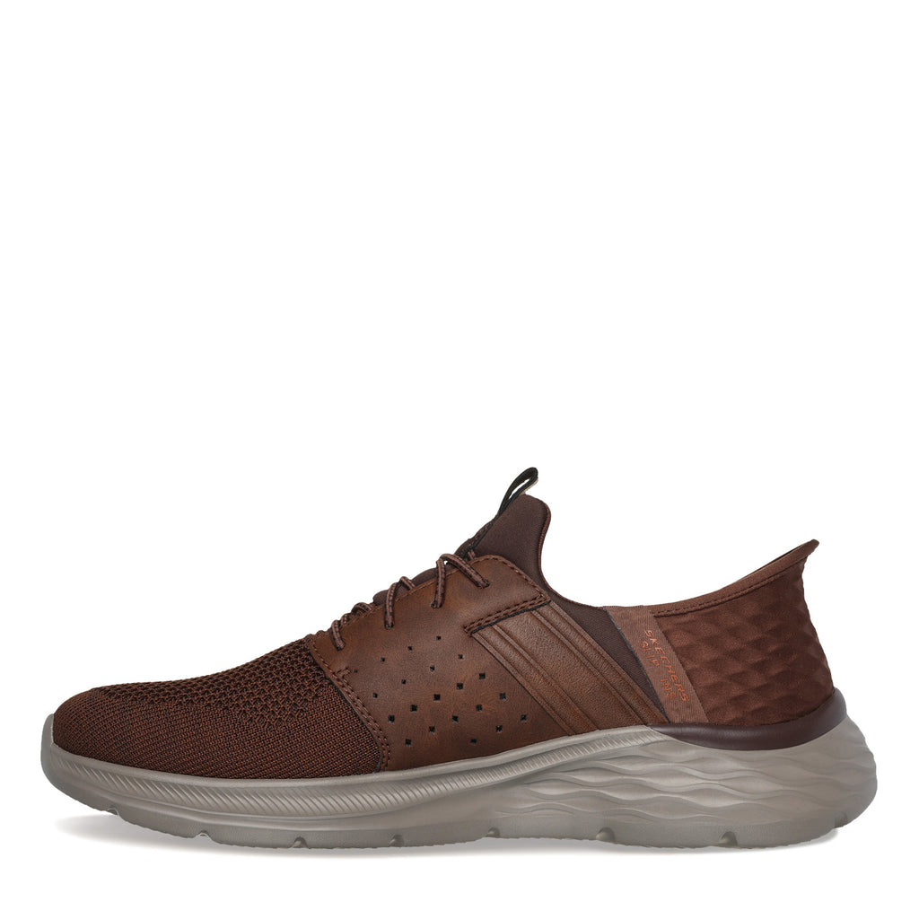 Men's Skechers Slip-ins RF: Garner - Newick Sneaker DARK BROWN 210803-ACDB
