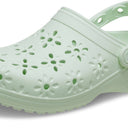Women's Crocs, Classic Floral Cut-Out Clog