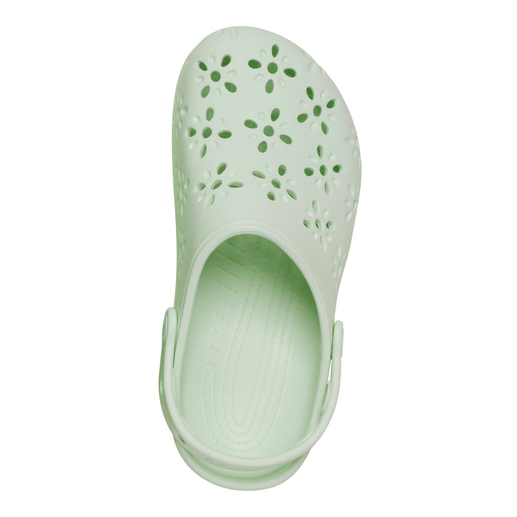 Women's Crocs Classic Floral Cut-Out Clog JADE 210927-3YH