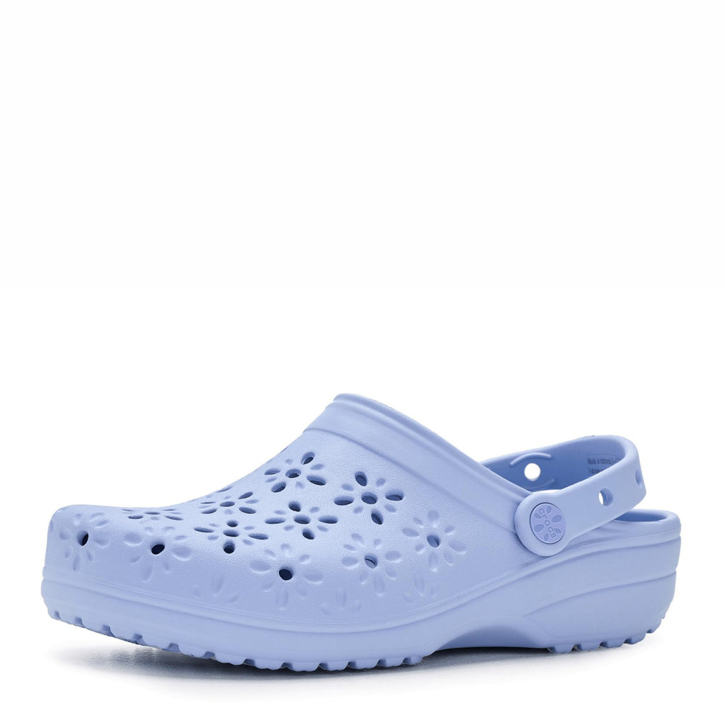 Women's Crocs, Classic Floral Cut-Out Clog