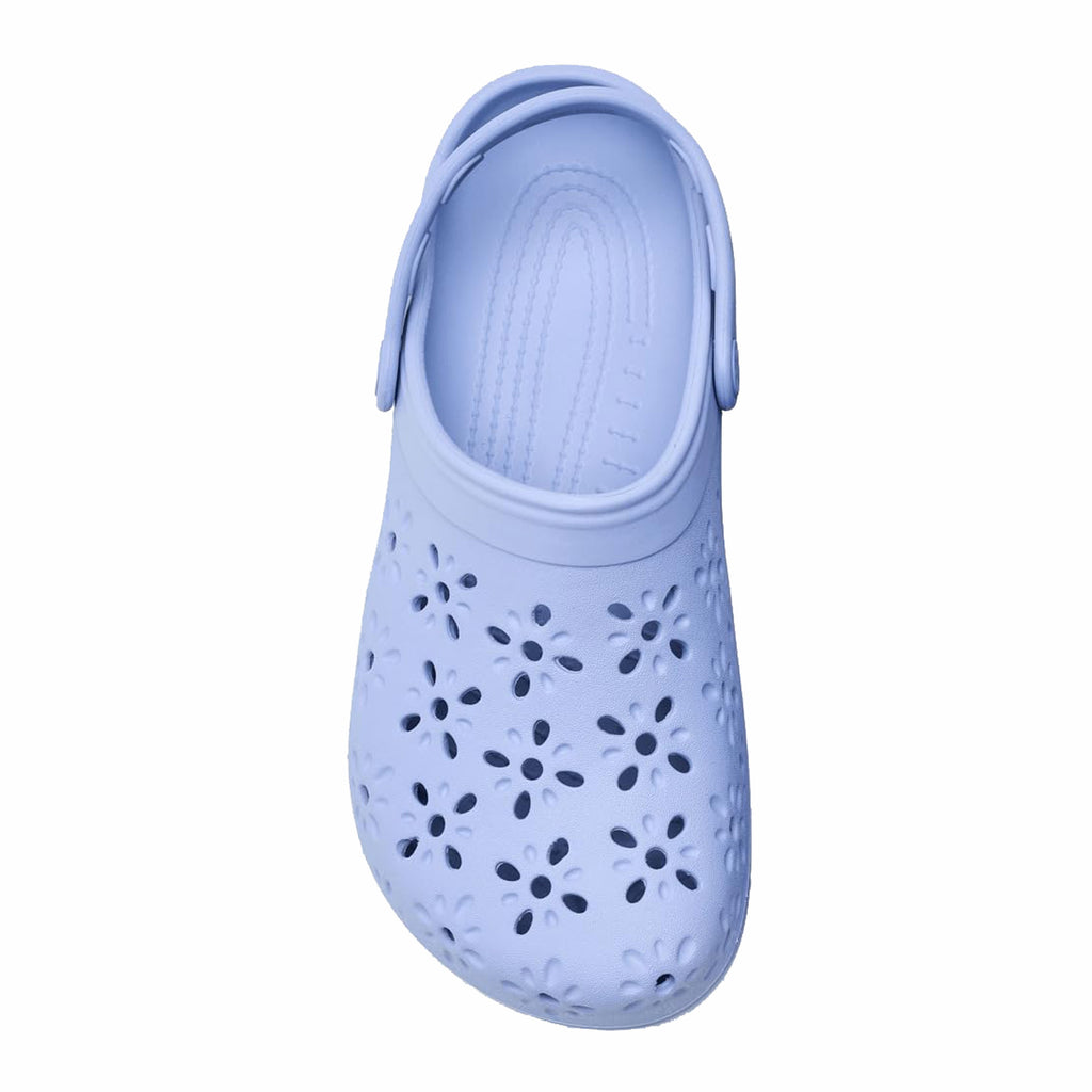 Women's Crocs, Classic Floral Cut-Out Clog