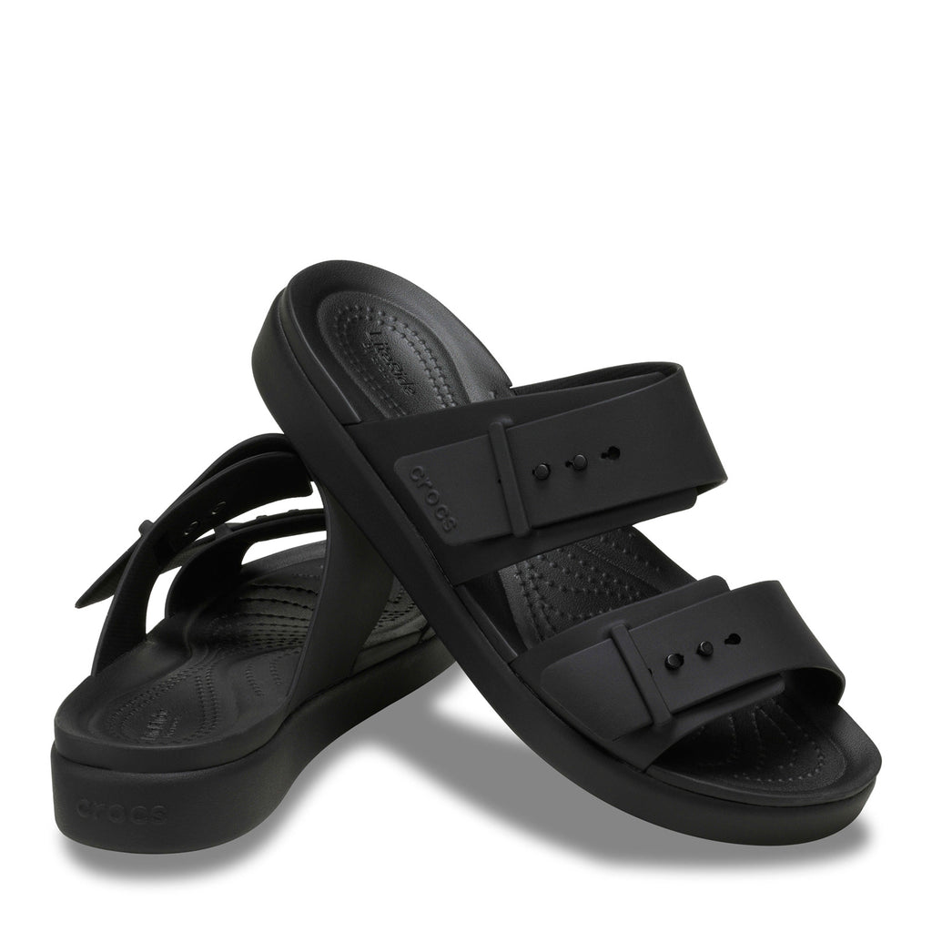 Women's Crocs, Brooklyn Buckle Low Low Sandal