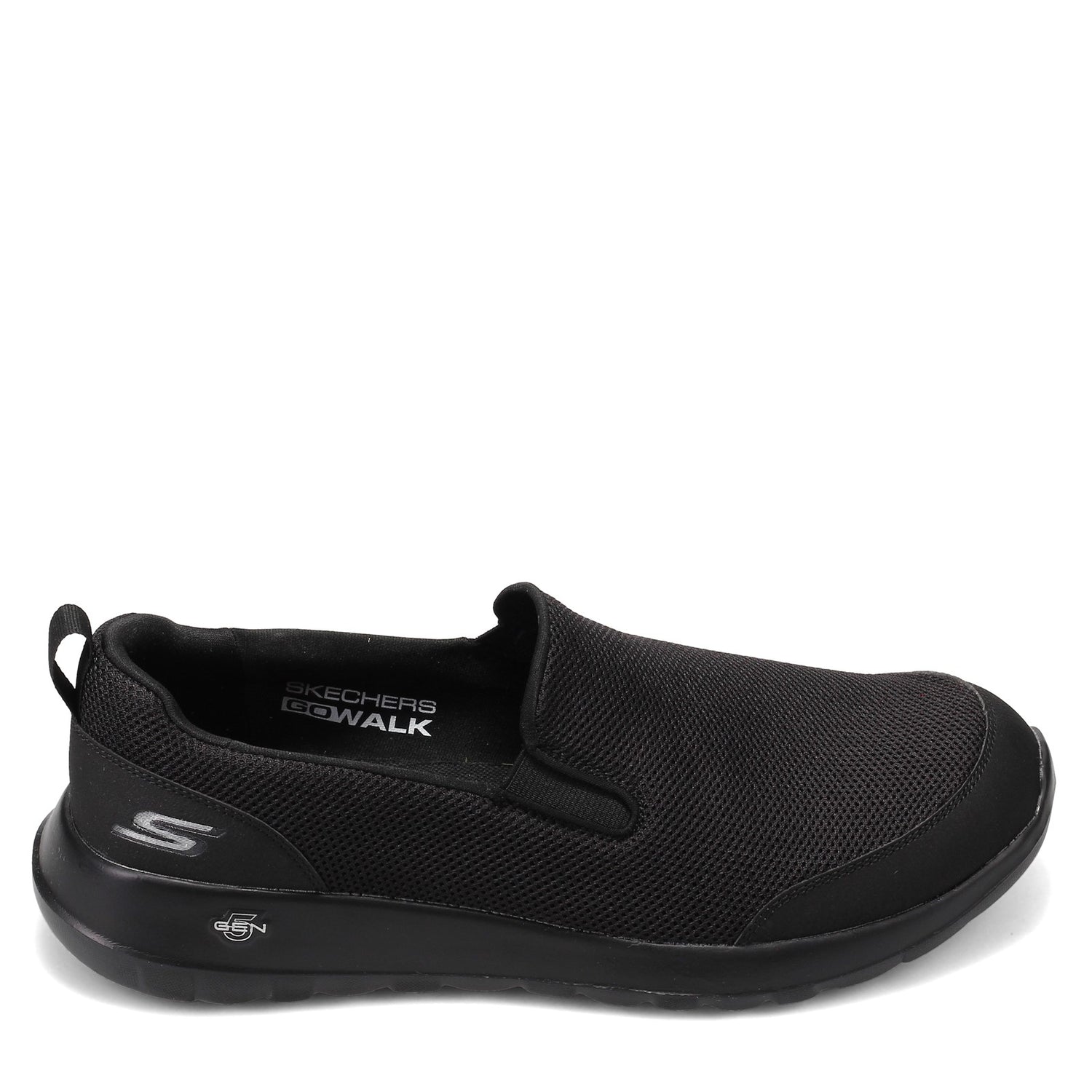 Peltz Shoes  Men's Skechers GOwalk Max - Clinched Slip-On BLACK 216010-BBK