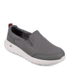 Peltz Shoes  Men's Skechers GOwalk Max - Clinched Walking Shoe - Wide Width GREY MULTI 216010WW-GYBU