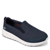 Peltz Shoes  Men's Skechers GOwalk Max - Clinched Slip-On - Wide Width NAVY 216010WW-NVY