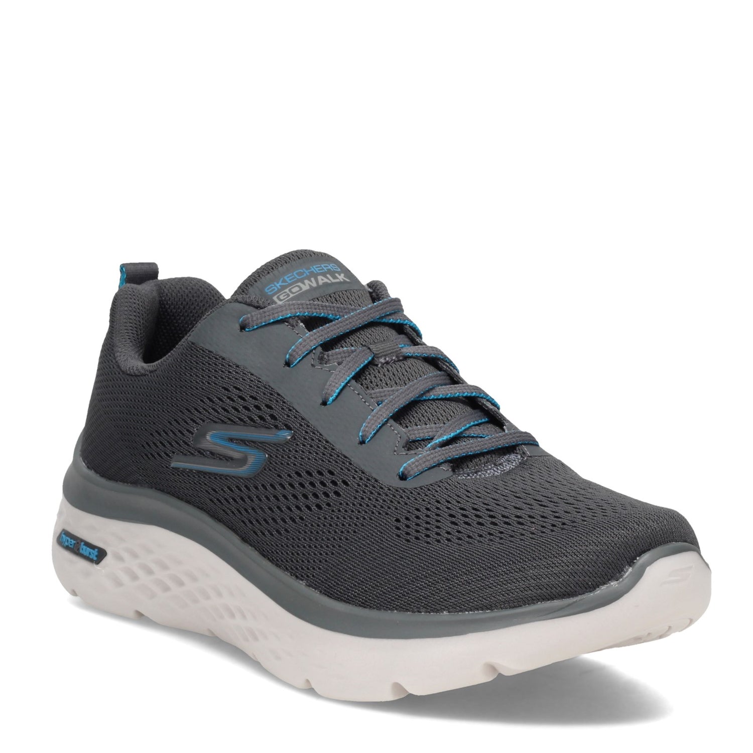 Peltz Shoes  Men's Skechers GOwalk Hyperburst Walking Shoe CHARCOAL 216071-CHAR