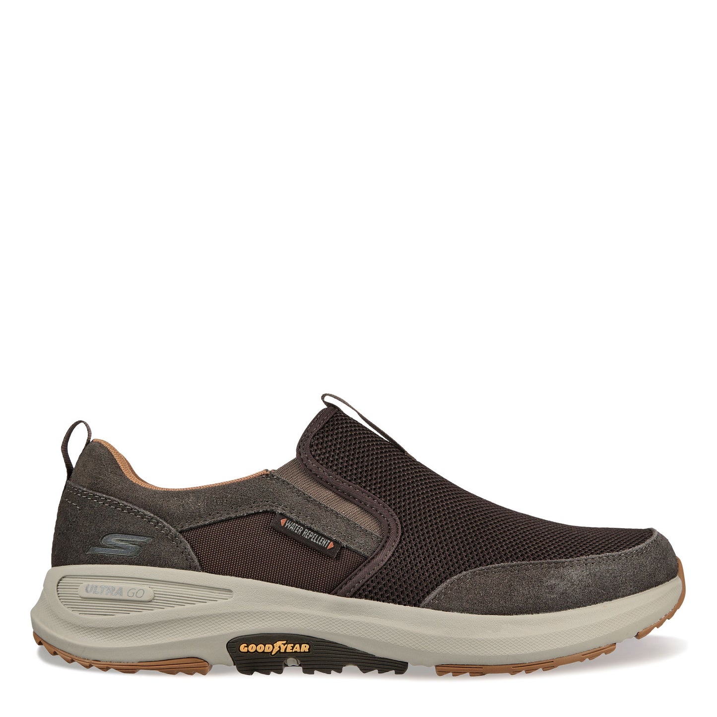 Peltz Shoes  Men's Skechers GOwalk Outdoor - Andes Walking Shoe - Wide Width BROWN 216103WW-BRN