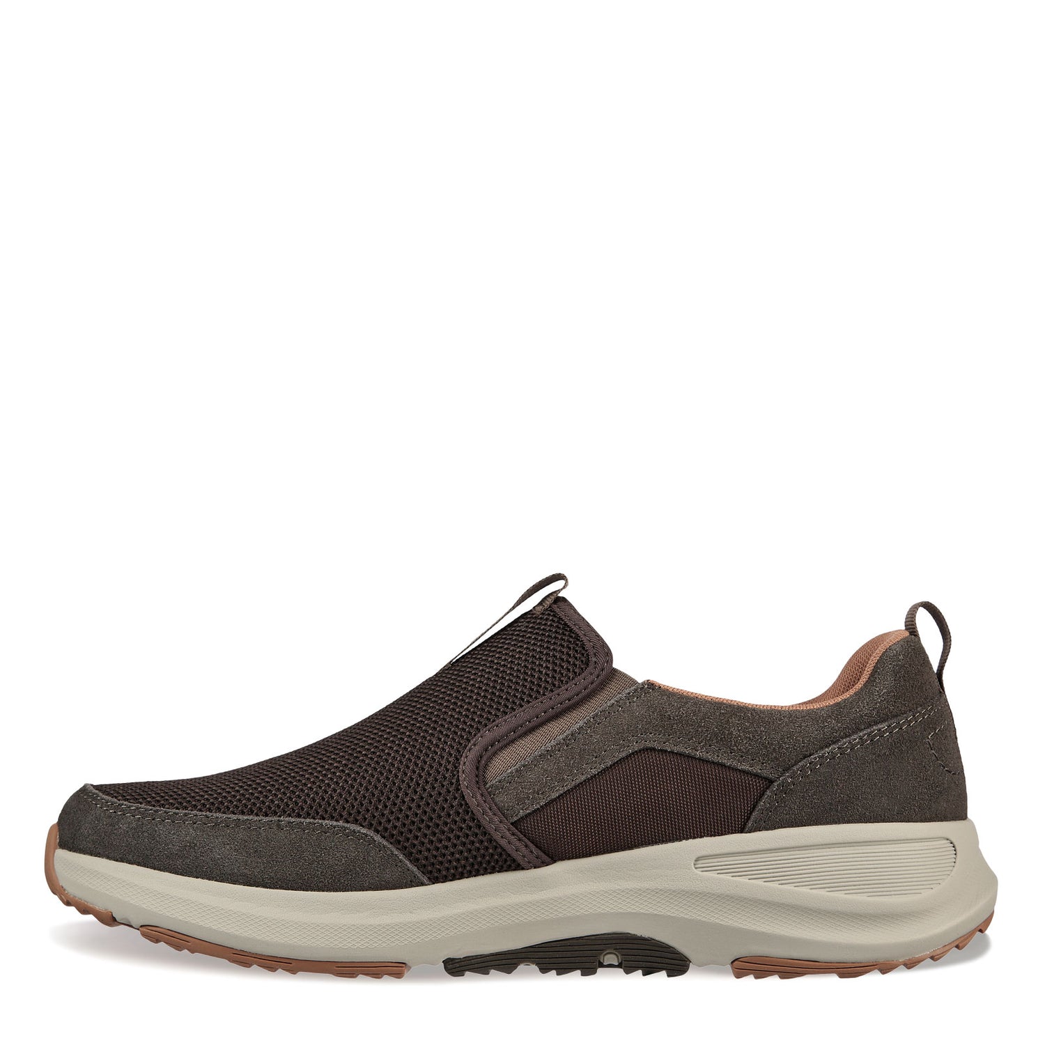 Peltz Shoes  Men's Skechers GOwalk Outdoor - Andes Walking Shoe - Wide Width BROWN 216103WW-BRN