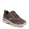 Peltz Shoes  Men's Skechers GOwalk Arch Fit - Idyllic Sneaker - Wide Width TAUPE 216116WW-TPE