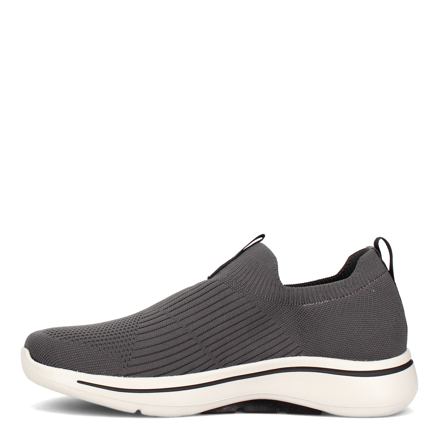 Peltz Shoes  Men's Skechers GOwalk Arch Fit - Iconic Slip-On CHARCOAL 216118-CCBK